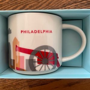 Starbucks Philadelphia You Are Here Mug